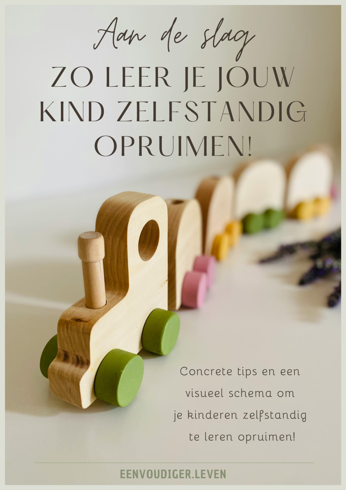 Leer je kind zelf opruimen